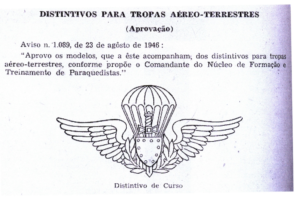 Facsimile do AVISO Nº1.089 de 23 de Agosto de 1946. (Fotocópia arquivo do autor)