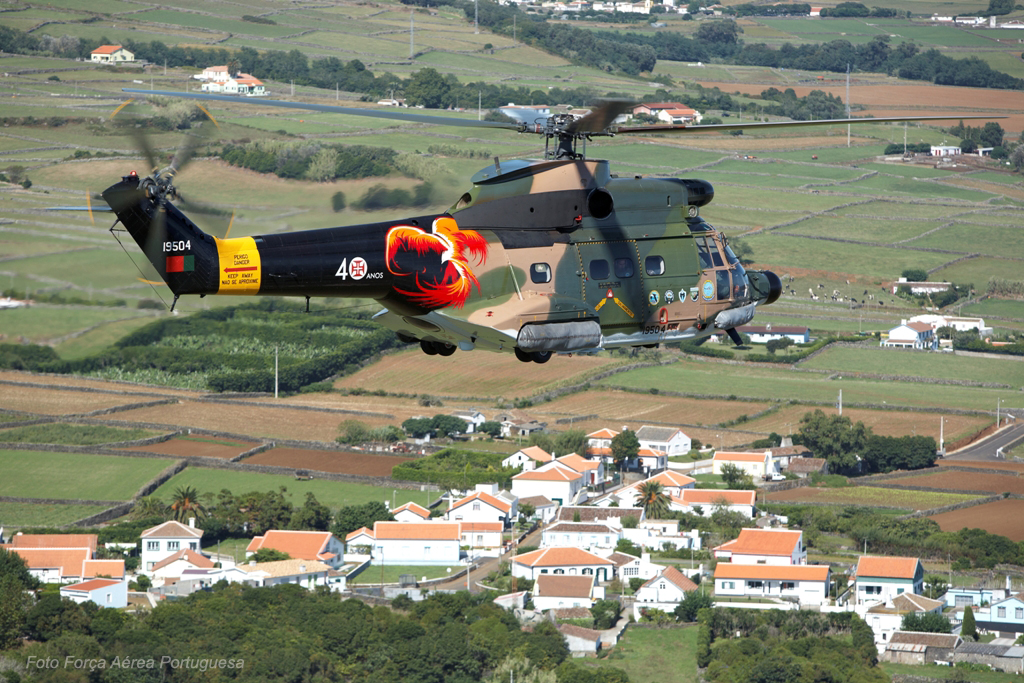 40 anos depois de terem chegado a Portugal, os Puma continuam a prestar serviços indispensáveis ao país na RegiãoAutónoma dos Açores