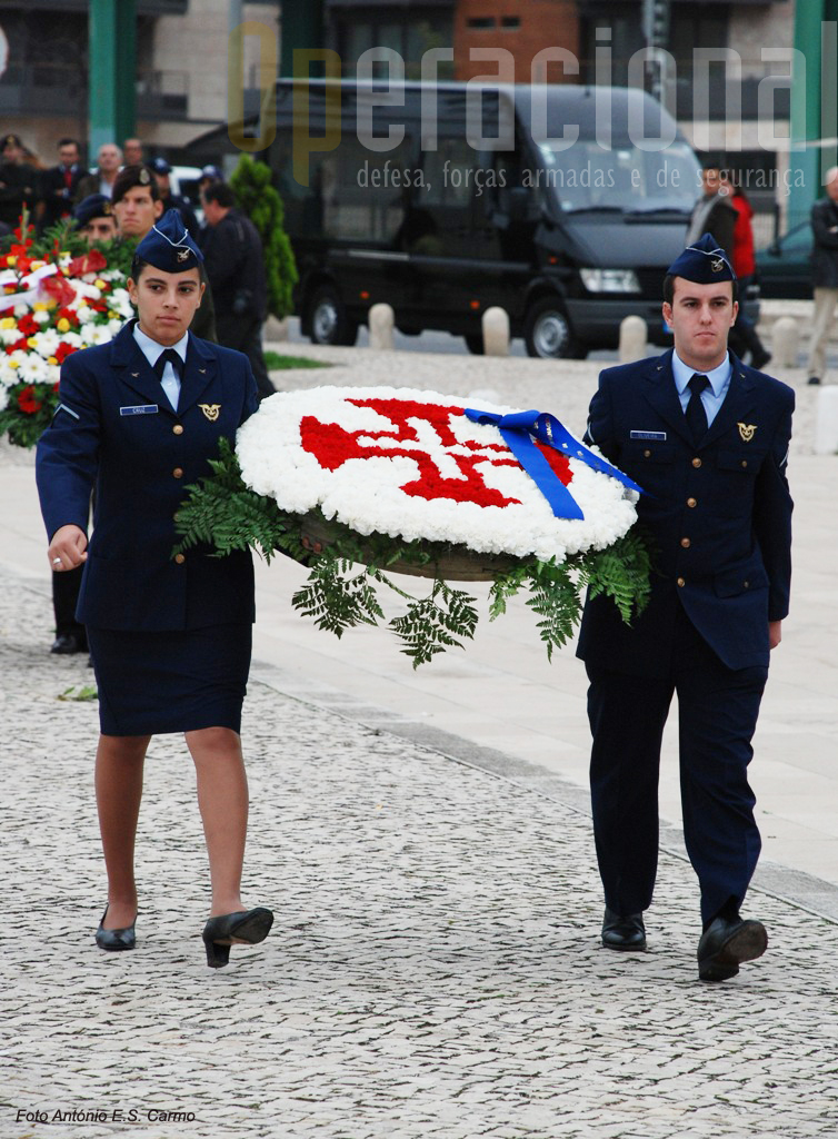 Várias entidades militares, policiais e civis homenagearam os três militares mortos no ex-Ultramar Português.