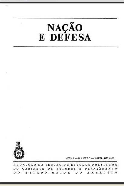 Desde o N.º 0 que agora toda a colecção "Nação e Defesa" está muito mais acessivel