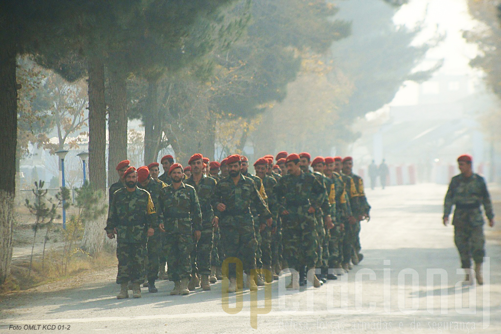 A Kabul Capital Divison dispõe de uma Companhia de Policia Militar