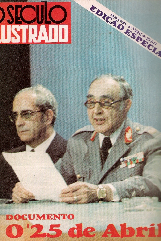 Após o 25 de Abril de 1974 as Forças Armadas eram responsáveis por garantir o regular funcionamento das instituições democráticas.