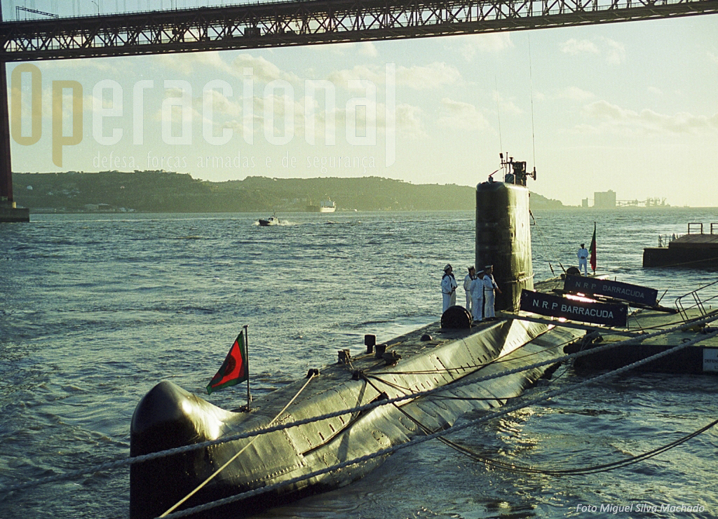 O NRP "Barracuda" cumpriu mais de 40 anos de serviço na Marinha Portuguesa