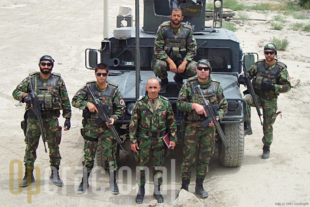Comandos no Afeganistão. A BrigRR prevê manter companhias de comandos neste teatro de operações no minimo pelo periodo de uma ano