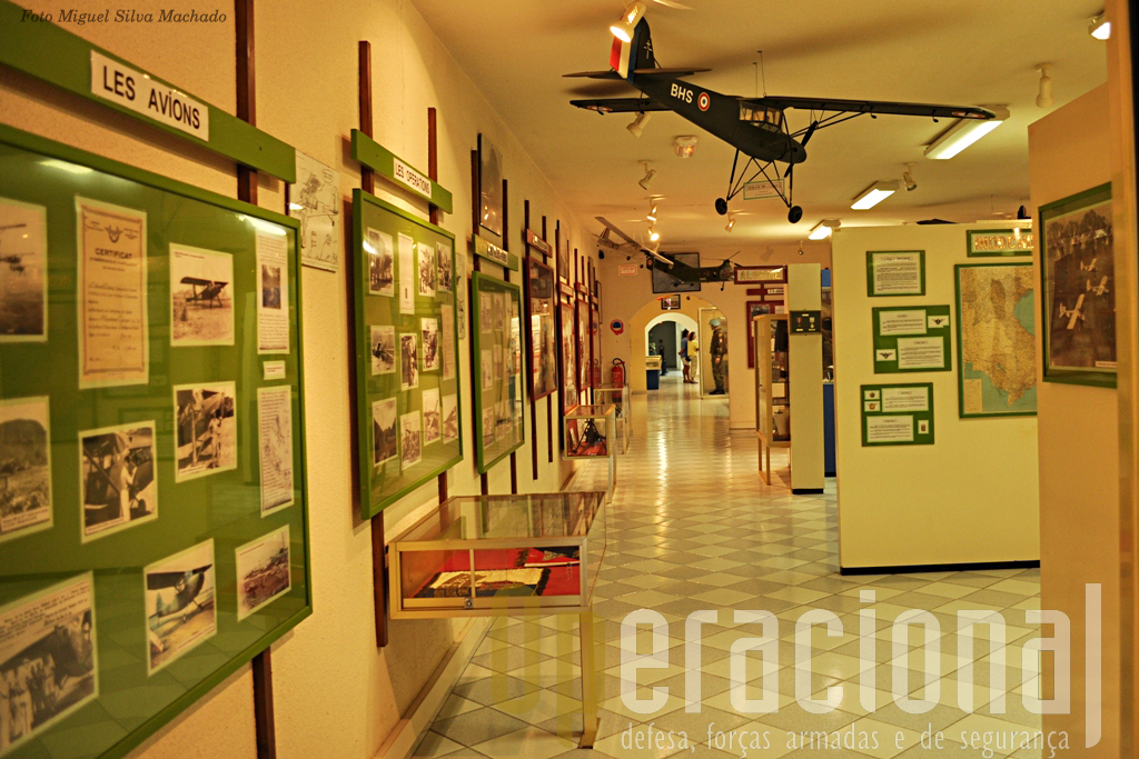 As salas iniciais do Museu dispõem de abundante informação de carácter histórico.