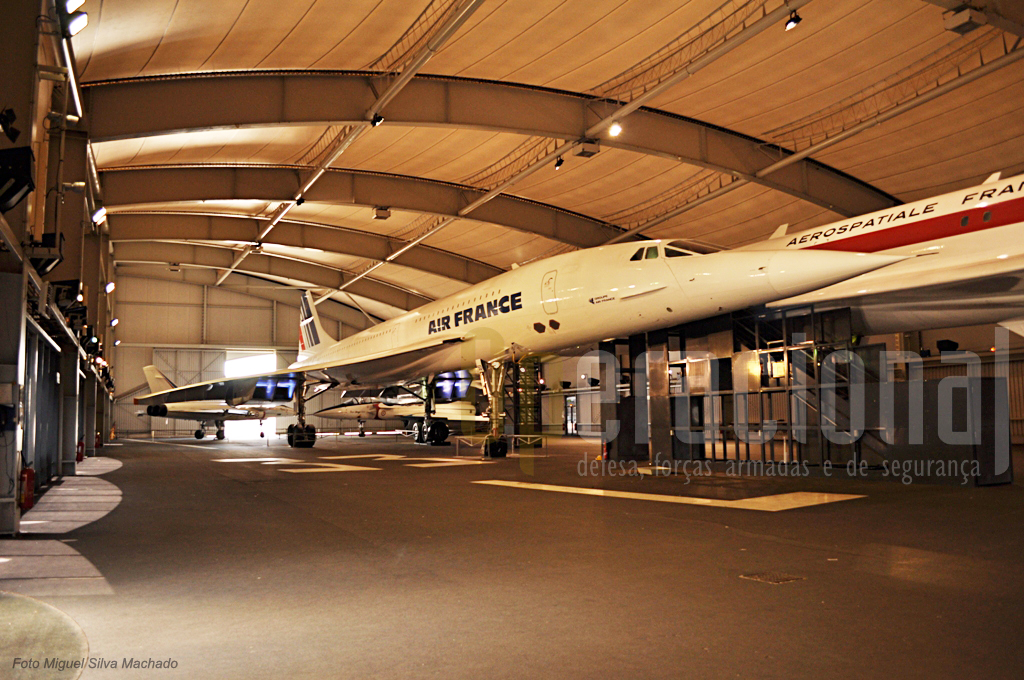 O Concorde F-BTSD Sierra Delta (Air France), chegou aqui em 2003 depois 12.976 horas de voo desde 1978 em 4.282 voos.