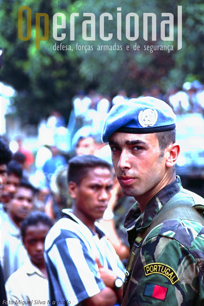 A missão em Timor-Leste começou em 2000 com as Forças Armadas e mant