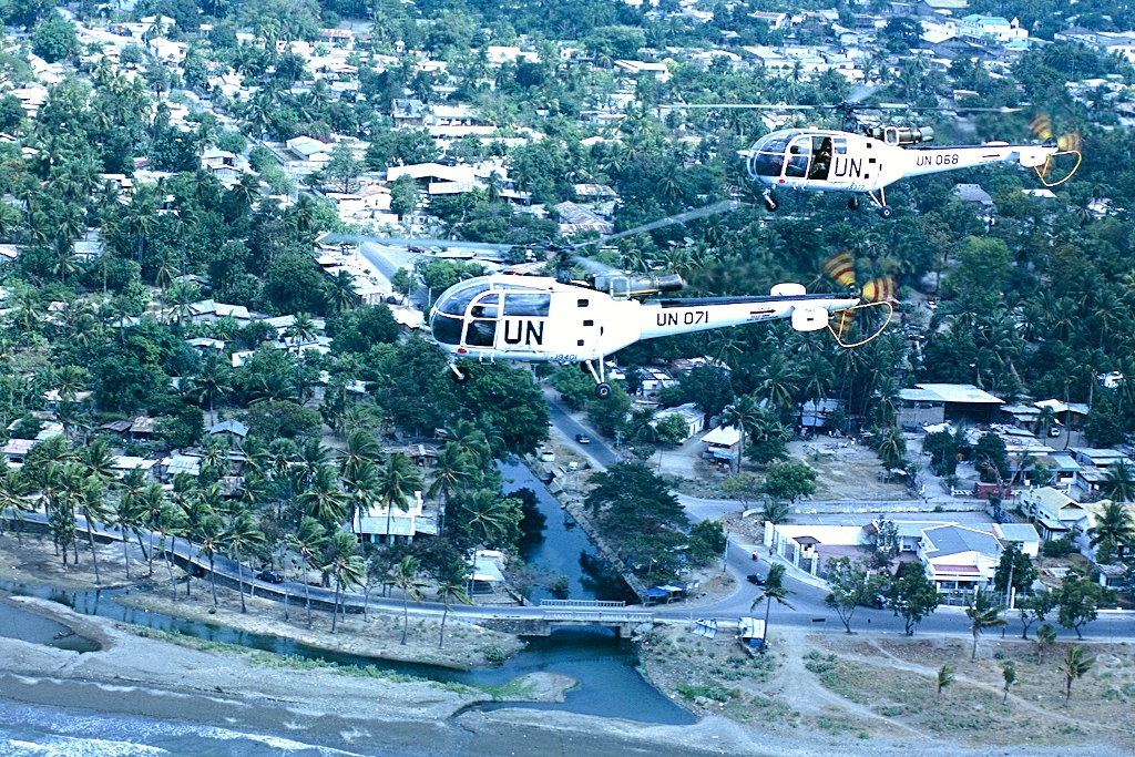 Os ALIII da Esquadra 552, 37 anos depois de chegados a Portugal e 25 dpois de terminada a Guerra no Ultramar, provaram que continuavam operacionais e cumpriram a missão em Timor-Leste.