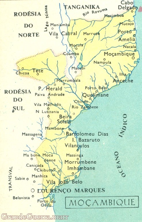 A Colónia Portuguesa de Moçambique