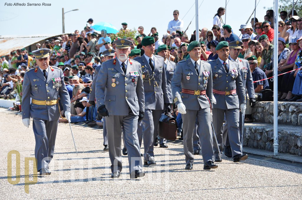 O Chefe do Estado-Maior do Exército, General Pinto Ramalho, presidiu às cerimónias deste ano.