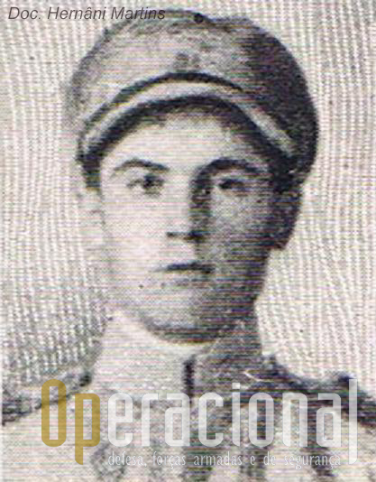 António Augusto em França na 1.ª Guerra Mundial.