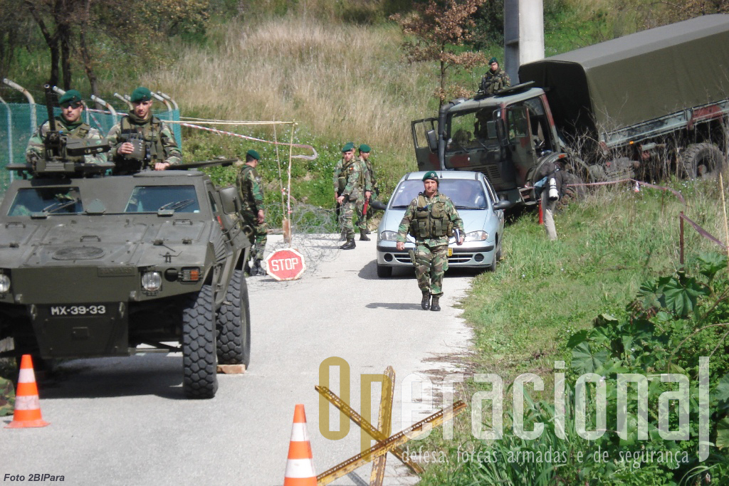 No Kosovo as forças portuguesas actuam muito em ambiente urbano...