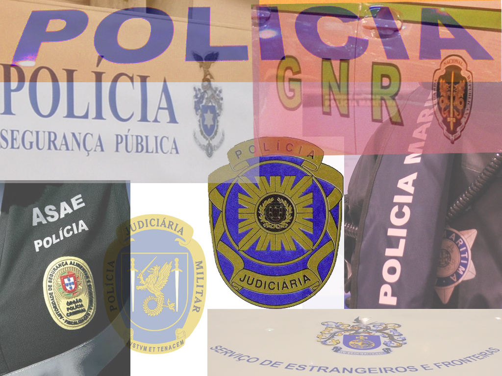 São na realidades várias as policias portuguesas.