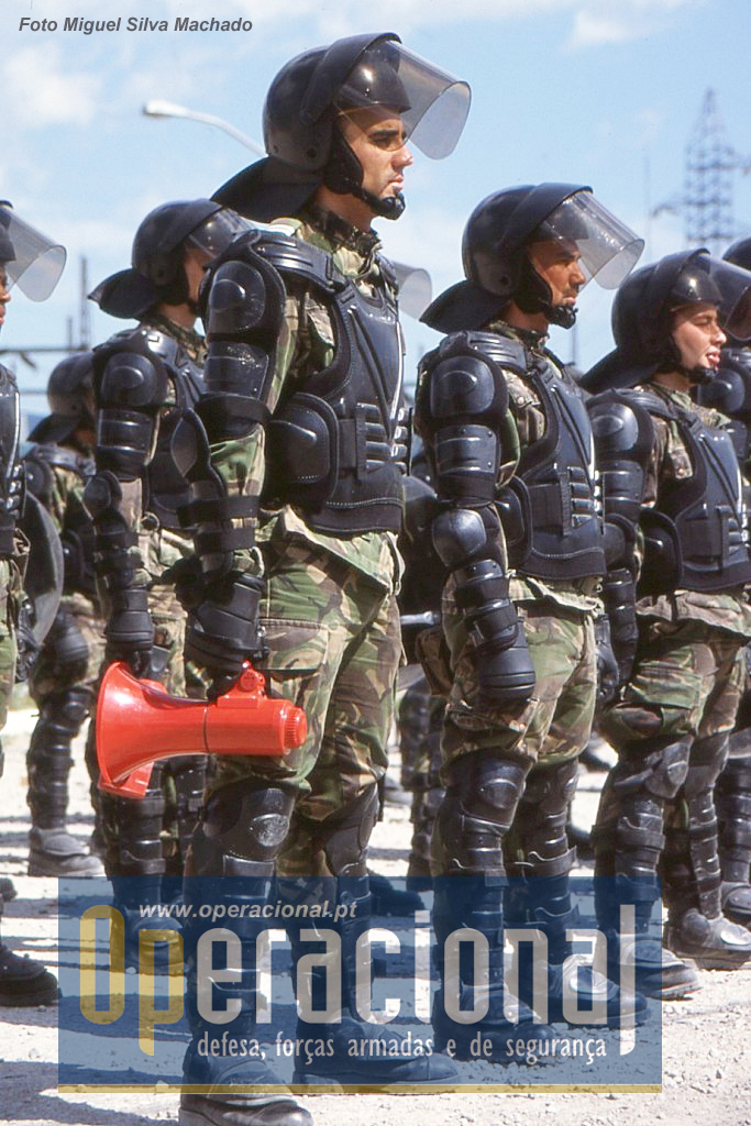 Por esta altura o Controlo de Tumultos ainda era quase uma novidade nas forças portuguesas na Bósnia.