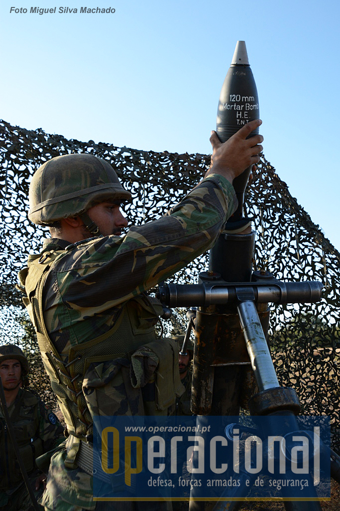 Um Pelotão de Morteiros Pesados também faz parte da ordem de batalha do 2.º BIMec (R) para a NRF 2016.