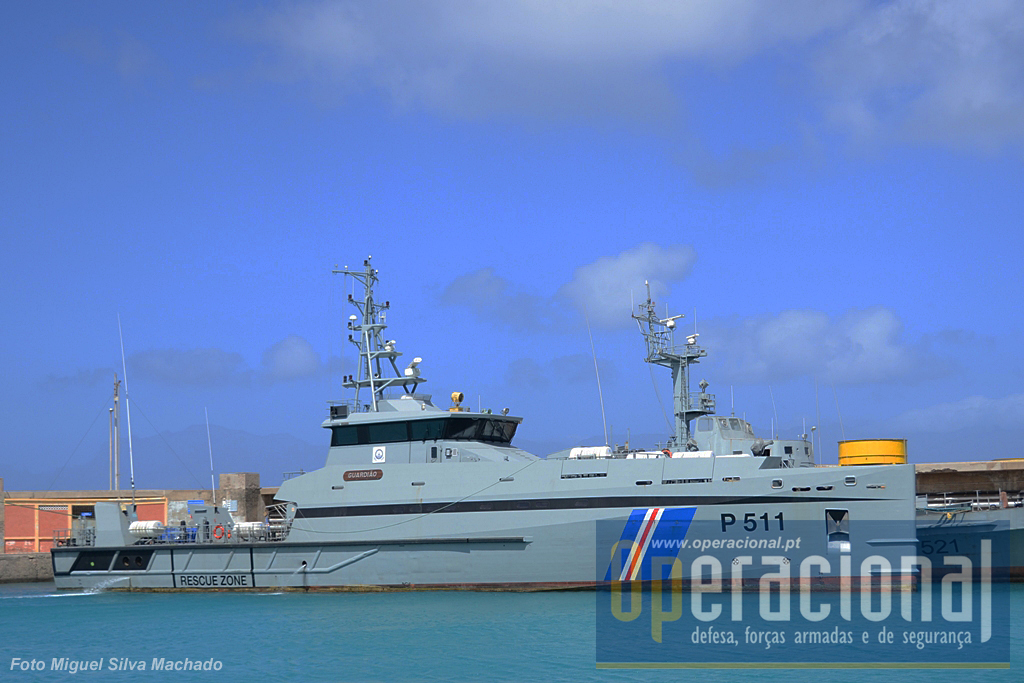 O "Guardião" continua a ser, desde Janeiro de 2012, a principal unidade naval de Cabo Verde.