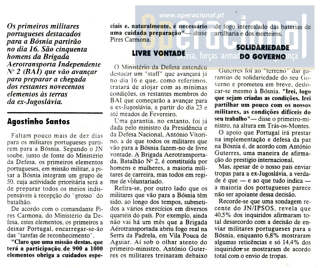 03JAN96, "Jornal de Noticias"