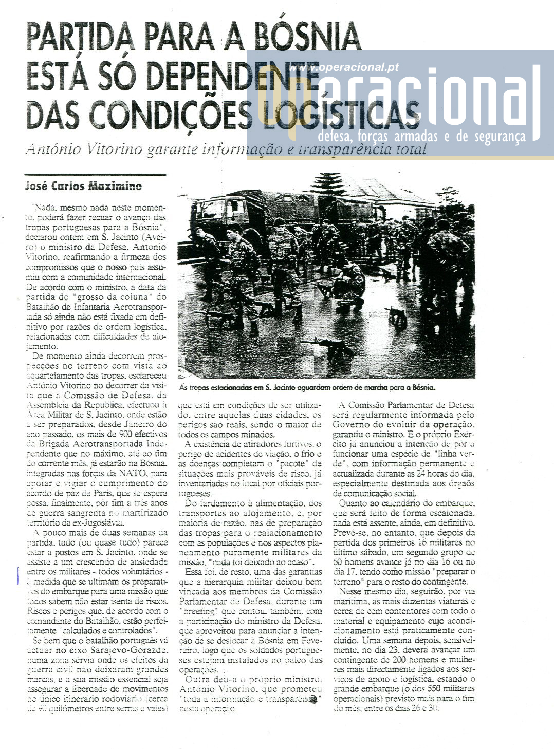 10JAN96 - "Jornal de Noticias"