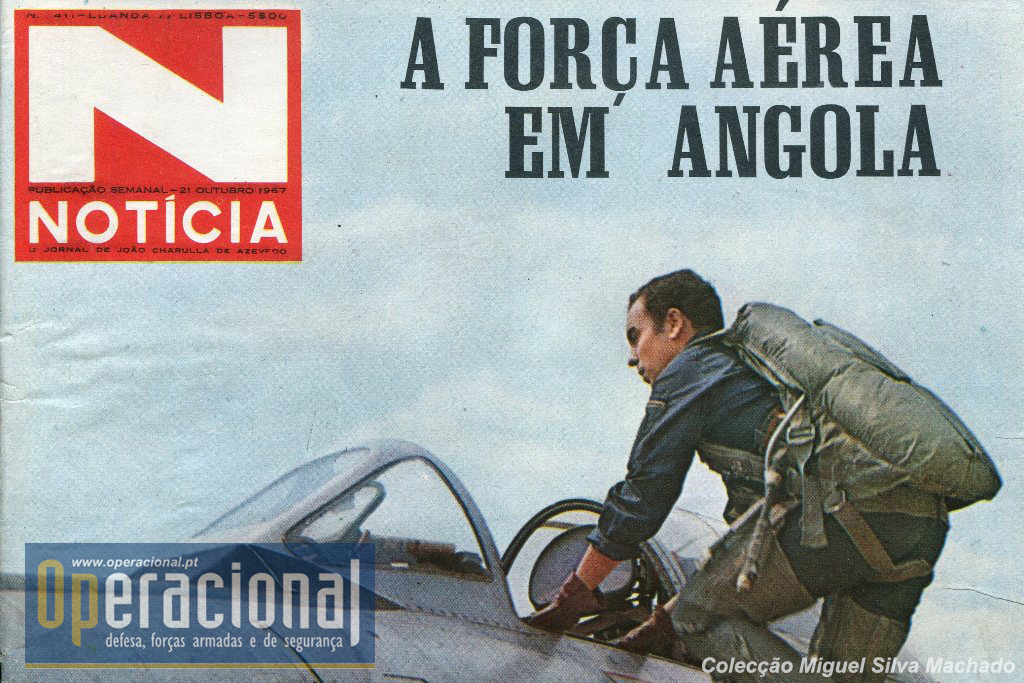 «Ostentando nas asas a Cruz de Cristo, como símbolo de uma acção de força que não ignora os mais sagrados princípios do espírito humano, a Força Aérea tem-se distinguido, em Angola» 21OUT1967.